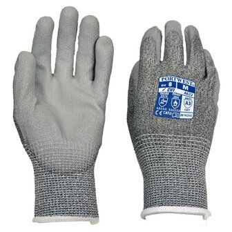 Portwest A622 snijwerende handschoenen, grijs
