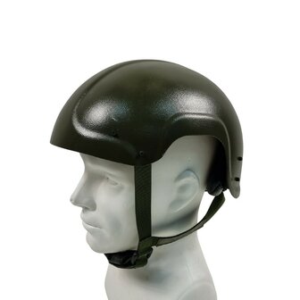 Casque de protection de l'arm&eacute;e britannique avec protection auditive Peltor, vert olive
