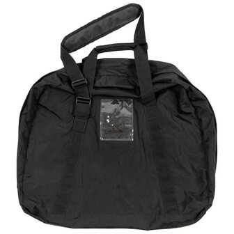 Sac de transport pour gilet pare-balles de l'arm&eacute;e britannique, grande, avec bandouli&egrave;re, noir