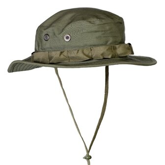 AB US GI Chapeau de brousse, mentonni&egrave;re, GI Boonie, Rip Stop, vert olive