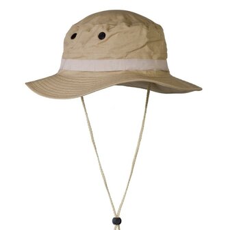 AB US GI Chapeau de brousse, mentonni&egrave;re, GI Boonie, Rip Stop, coyote tan