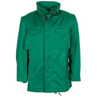 Feldjacke des &ouml;sterreichischen Bundesheeres, K&auml;lteschutz, gr&uuml;n