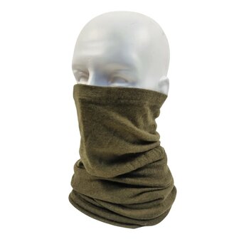 &Eacute;charpe &agrave; col roul&eacute; de l'arm&eacute;e britannique, 100 % laine, vert olive
