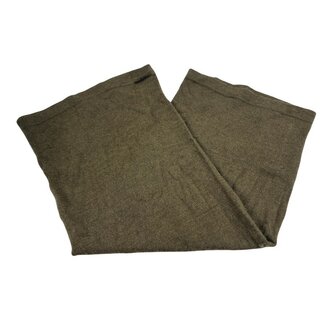 &Eacute;charpe &agrave; col roul&eacute; de l'arm&eacute;e britannique, 100 % laine, vert olive