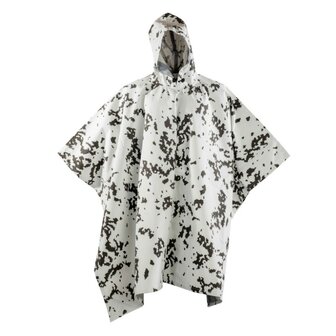AB poncho de pluie &agrave; capuche, IRR, M05 Snow camo