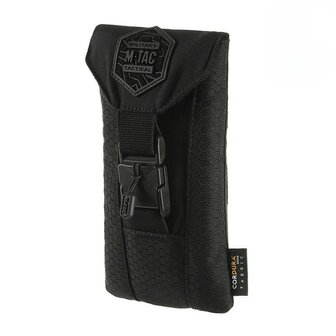 M-Tac Molle Smartphone Pouch Elite Large Hex, Zwart