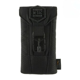 M-Tac Molle Smartphone Pouch Elite Large Hex, Zwart