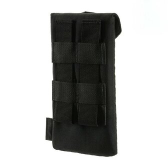 M-Tac Molle Smartphone Pouch Elite Large Hex, Zwart