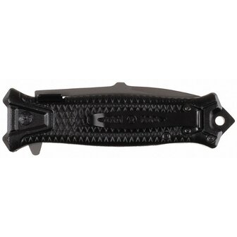 Fox outdoor Snake klapmes met easy grip handvat, zwart