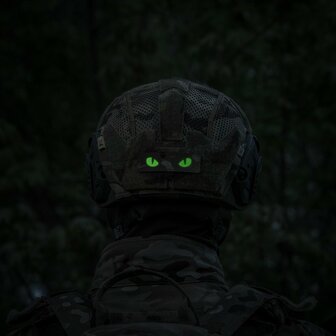 M-Tac velcro patch Cat Eyes, 25 x 80 mm, Multicam/Vert