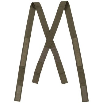 Hosentr&auml;ger L7 der &ouml;sterreichischen Bundesher f&uuml;r den Kampfeinsatz und Winterhose, RAL 7013 olivgr&uuml;n