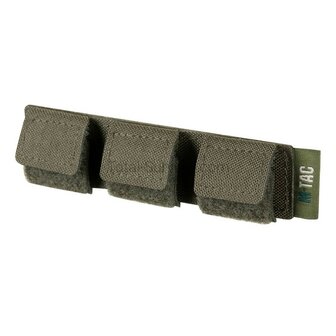 M-Tac panneau MOLLE pour patchs (fixation auto-agrippante), 120 x 26 mm, Vert ranger