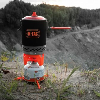 M-Tac syst&egrave;me de cuisson au gaz AB-1 avec chaudi&egrave;re