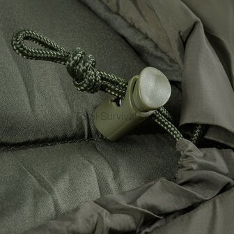 M-Tac Sommerschlafsack Typ 2 mit mittigem Rei&szlig;verschluss, olivgr&uuml;n