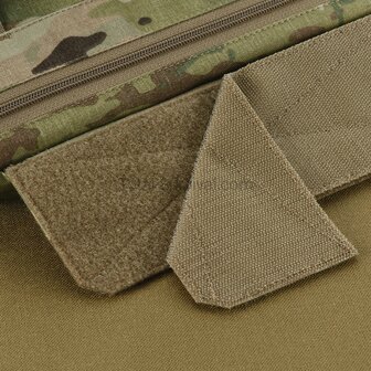 M-Tac Unterbauchschutz f&uuml;r ballistische Eins&auml;tze mit Molle Tasche, Multicam