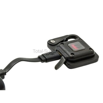 True Utility lampe LED de poche porte-cl&eacute;s ButtonLite Clam