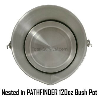 Pathfinder plaque en acier inoxydable