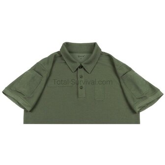 MFH polo tactique Coolmax, vert olive