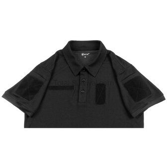 MFH polo tactique Coolmax, noir