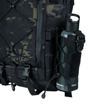 101 Inc pochette de transport Molle ajustable pour bouteilles d'eau, noir