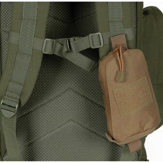 MFH Molle tas voor rugzak schouderriem, coyote tan