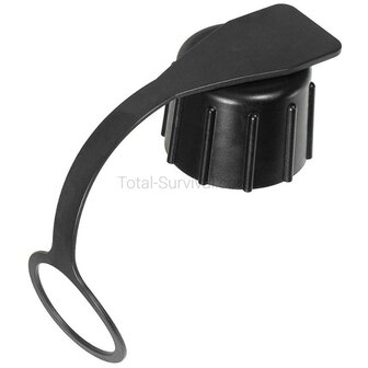 Avon bouchon de cantine avec fixation pour masque &agrave; gaz, noir