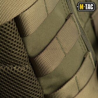 M-Tac sac &agrave; dos d'assaut compact Molle 20L, vert olive