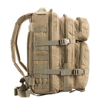 M-Tac sac &agrave; dos d'assaut compact Molle 20L, coyote tan