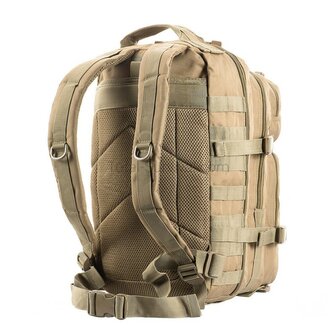 M-Tac sac &agrave; dos d'assaut compact Molle 20L, coyote tan