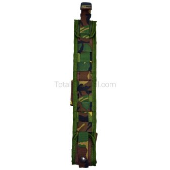 Holster de jambe de l'arm&eacute;e n&eacute;erlandaise pour couteau &agrave; ba&iuml;onnette, Molle, Woodland DPM