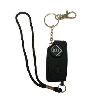 KH Security Keychain Alarme avec LED Noir