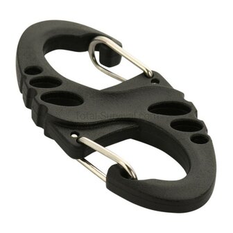 M-Tac mousqueton S-Hook, noir