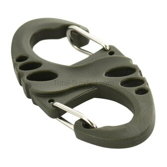 M-Tac mousqueton S-Hook, vert olive