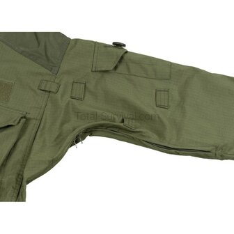 MFH veste commando, Smock, avec capuche, coupe-vent, vert olive