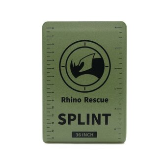 Rhino Rescue Flexible Schiene / Splint XL 91 cm x 11 cm, gr&uuml;n
