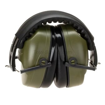 Earmor Protection auditive MaxDefense M06A, EN352, vert olive