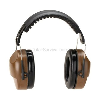 Earmor Protection auditive MaxDefense M06A, EN352, Coyote tan