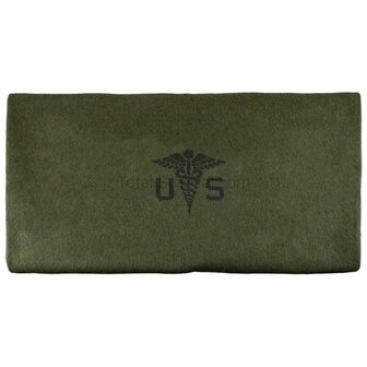 MFH Armee Wolldecke "US Medical", 228 x 150 cm, olivgr&uuml;n