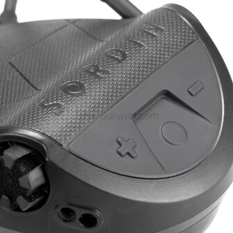 Sordin Supreme T2 ARC protection auditive tactique avec support pour casque, noire