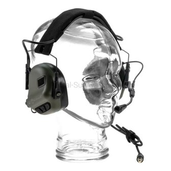 Earmor protection auditive tactique M32 Plus, vert olive