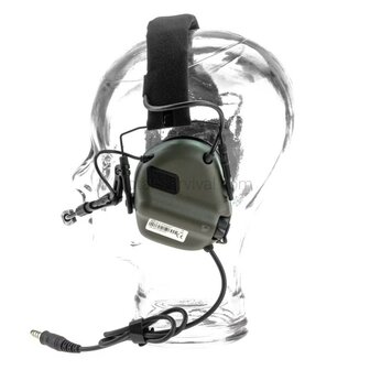 Earmor protection auditive tactique M32 Plus, vert olive