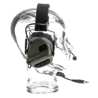 Earmor protection auditive tactique M32 Plus, vert olive