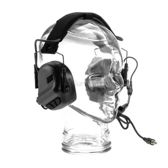 Earmor protection auditive tactique M32 Plus, noir