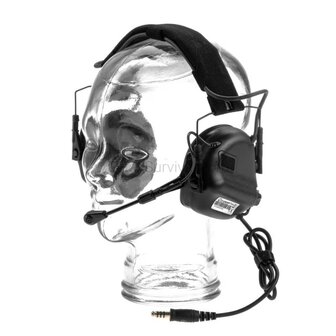 Earmor protection auditive tactique M32 Plus, noir