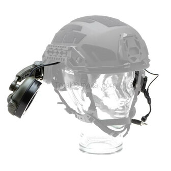 Earmor protection auditive tactique M32X ARC avec support pour casque, vert ranger