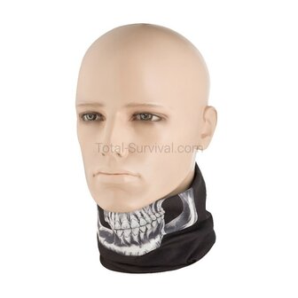 M-Tac &eacute;charpe tube multifonctionnelle l&eacute;g&egrave;re &laquo; Reaper Skull &raquo;, noire