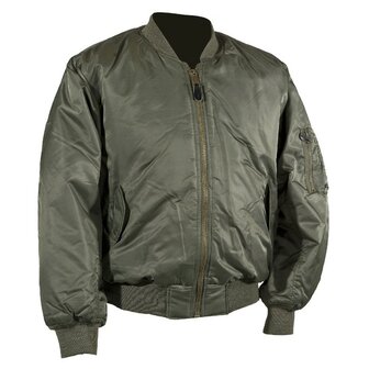 AB US Airforce MA1 Pilotenjacke, Kaltwetteruniform, oliv gr&uuml;n