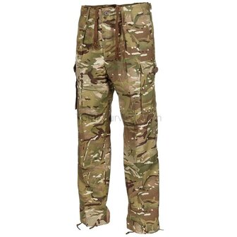 Pantalon de combat tropical BDU de l'arm&eacute;e britannique, MTP Multicam