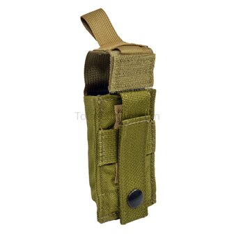 Eagle industries MP1-M9 single mag pouch Molle Kydex, coyote tan