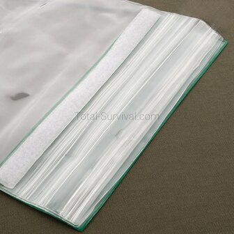 M-Tac Waterdichte documententas / GSM tas 32x25 cm, transparant, lanyard